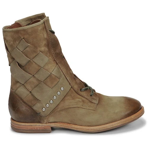 Airstep / A.S.98 ZEPORT TRESSE Couleur Kaki 2 Airstep / A.S.98 ZEPORT TRESSE Couleur Kaki – Image 2