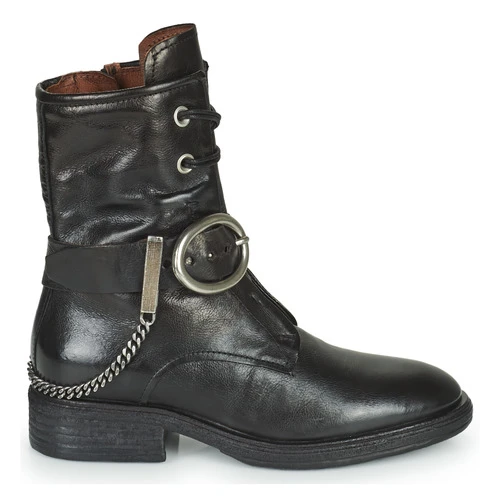 Airstep / A.S.98 FLOWER BUCKLE Couleur Noir 2 Airstep / A.S.98 FLOWER BUCKLE Couleur Noir – Image 2