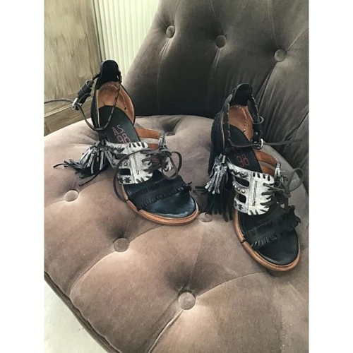 Airstep / A.S.98 Sandales excellent état Couleur Noir 2 Airstep / A.S.98 Sandales excellent état Couleur Noir – Image 2