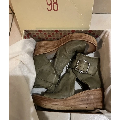 Airstep / A.S.98 Chaussure Couleur Kaki 1 Airstep / A.S.98 Chaussure Couleur Kaki